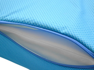 Whirlpool Sitzkissen Sitzerhöhung 38 x 30 x 12 cm blau