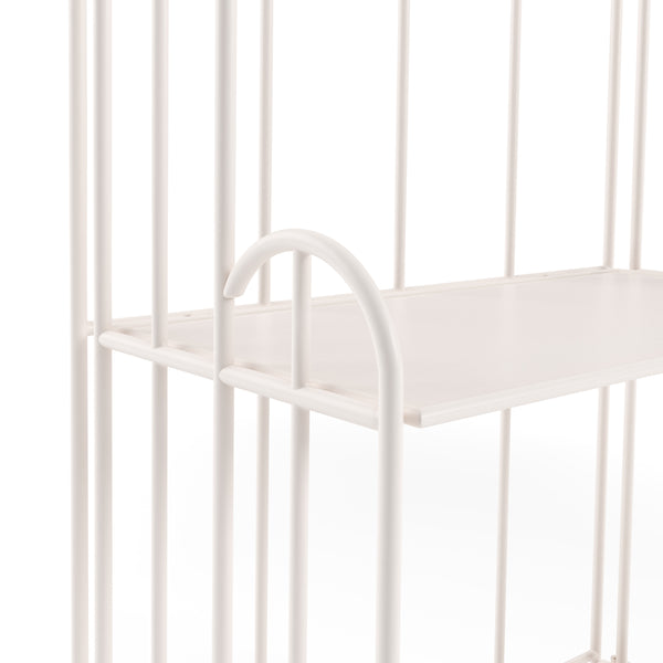 Pflanzenregal Vintage AURELLE weiss