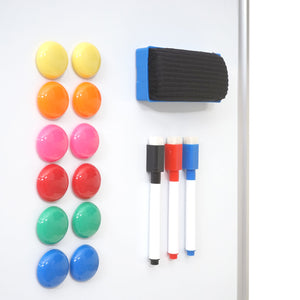 Whiteboard Magnettafel inkl. Zubehör ~ 60x45cm