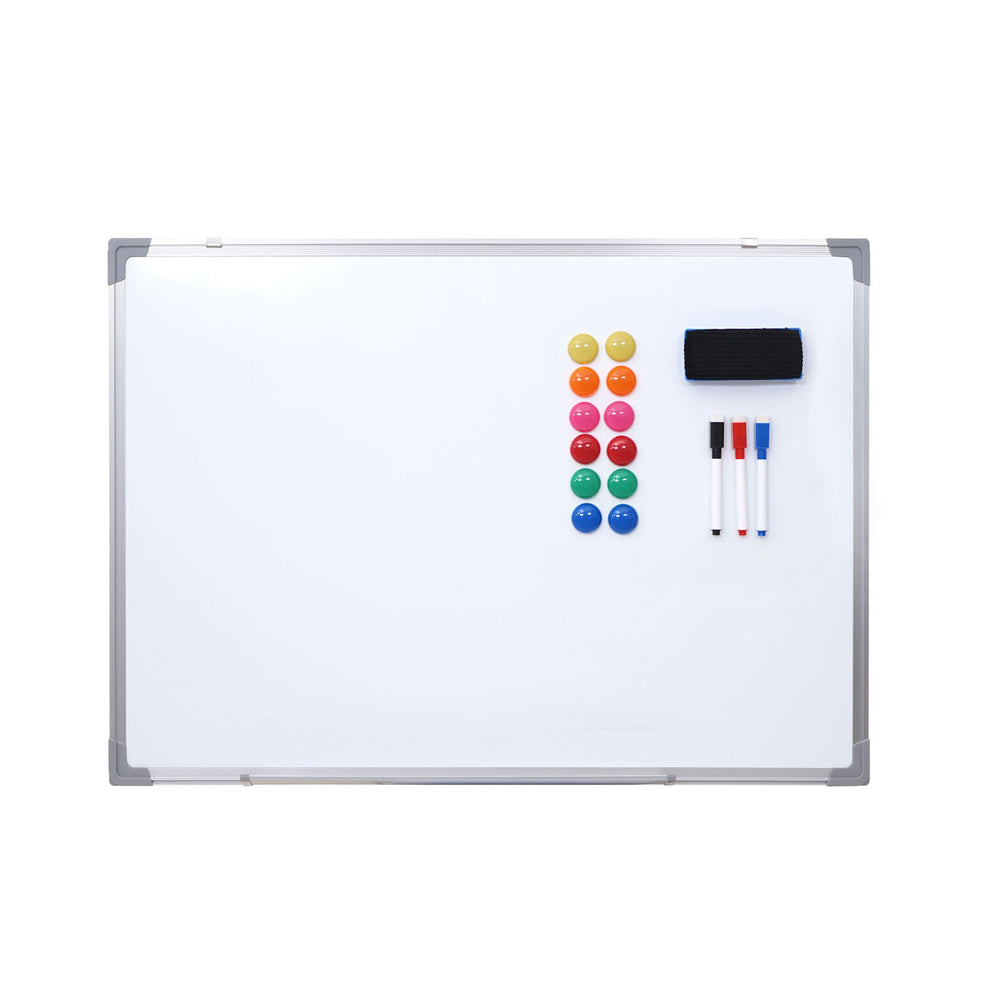 Whiteboard Magnettafel inkl. Zubehör ~ 60x45cm