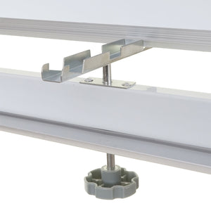 Whiteboard Magnettafel mobil rollbar inkl. Zubehör ~ 120x90cm