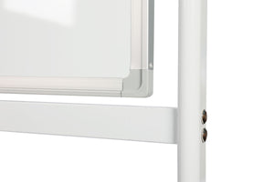 Whiteboard freistehend doppelseitig 120 x 90 cm