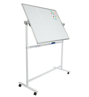 Whiteboard freistehend doppelseitig 120 x 90 cm
