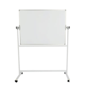 Whiteboard freistehend doppelseitig 120 x 90 cm
