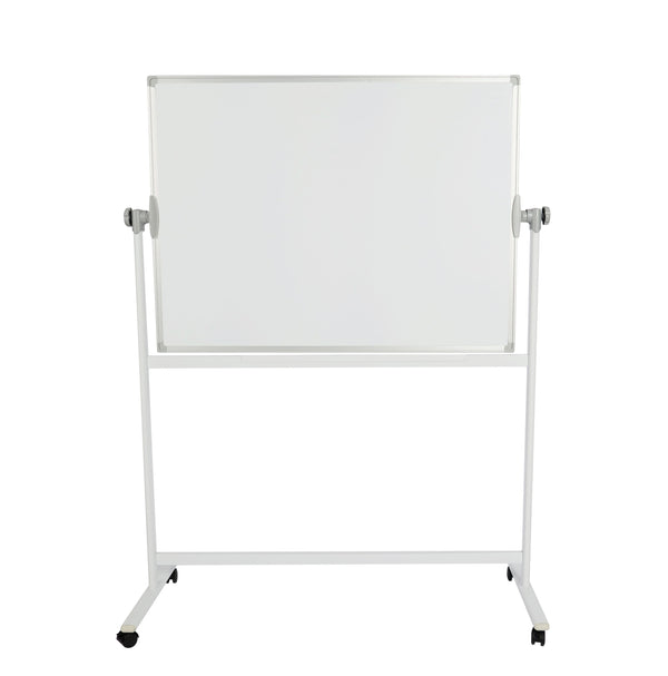 Whiteboard freistehend doppelseitig 120 x 90 cm