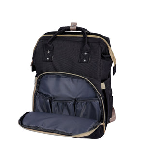 Sac à langer noir YONA