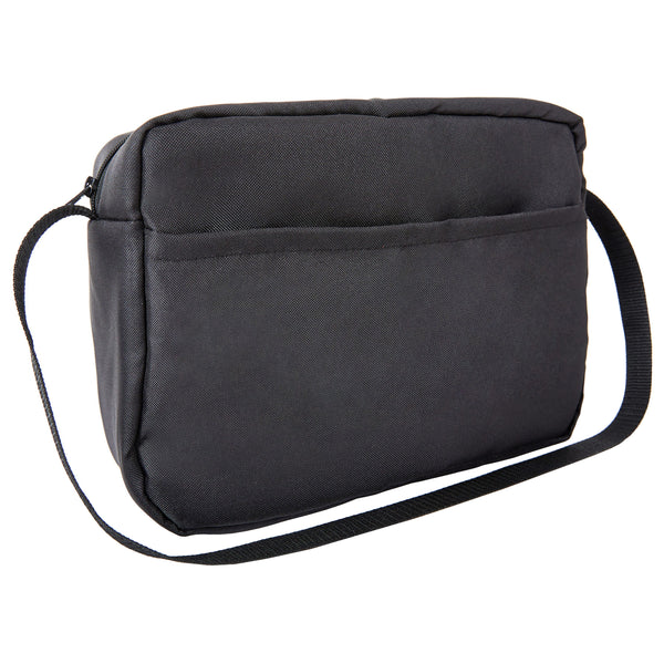Wickeltasche schwarz