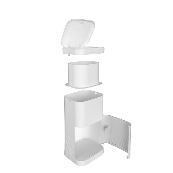 Windeleimer 16L weiss