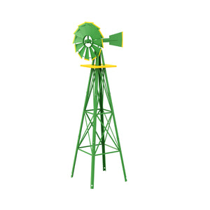 Windrad grün 125 cm