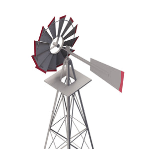 Windrad silber 245 cm