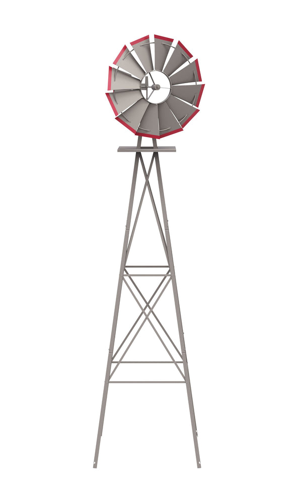 Windrad silber 245 cm