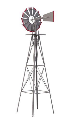 Windrad silber 245 cm