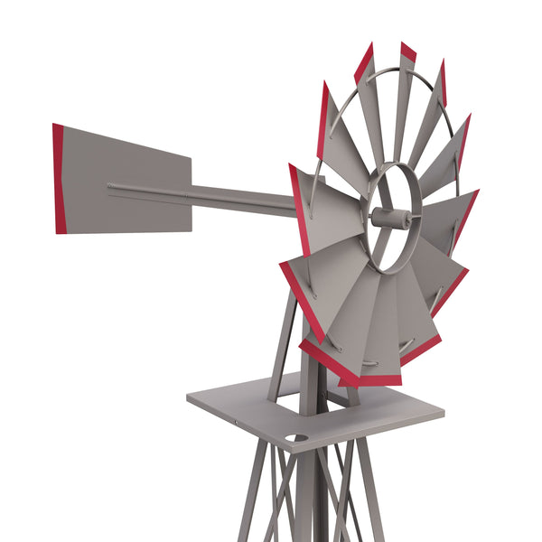 Windrad silber 245 cm