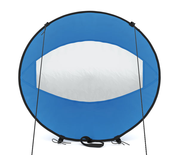 Vela a vento per SUP e kayak, blu