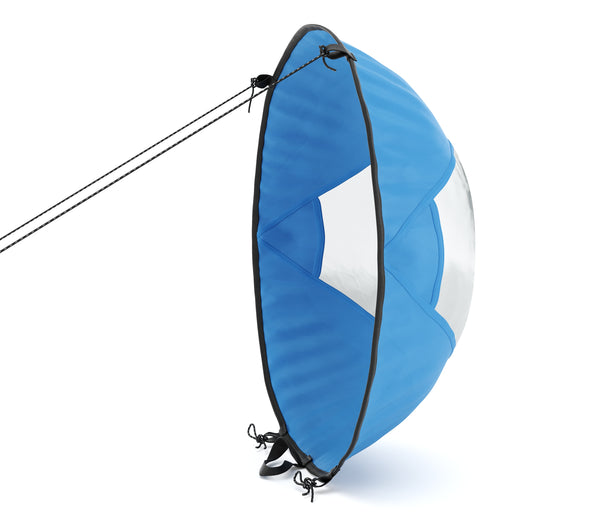 Vela a vento per SUP e kayak, blu