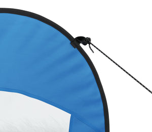 Vela a vento per SUP e kayak, blu