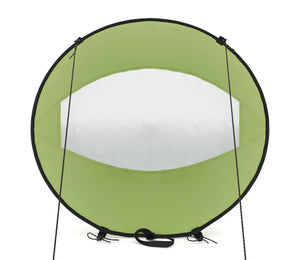 Vela a vento verde per SUP e kayak