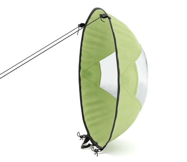 Vela a vento verde per SUP e kayak