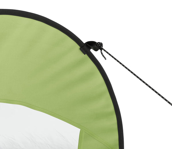 Vela a vento verde per SUP e kayak
