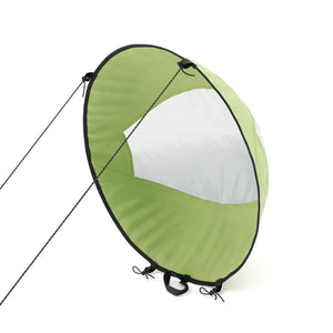 Vela a vento verde per SUP e kayak