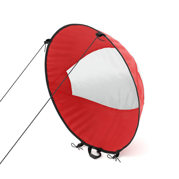 vela a vento rossa per SUP e kayak