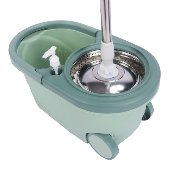Mop with bucket, mint