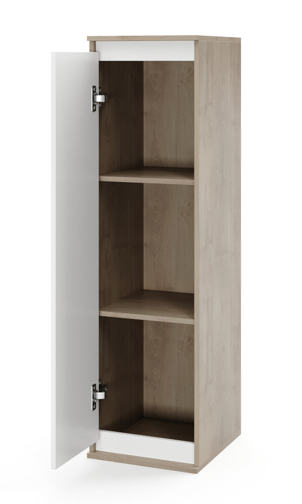Wohnwand IVAN weiss/braun