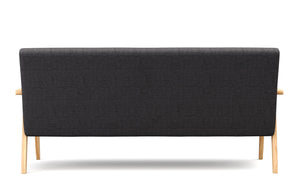 Sofa EDDY 3-Sitzer anthrazit