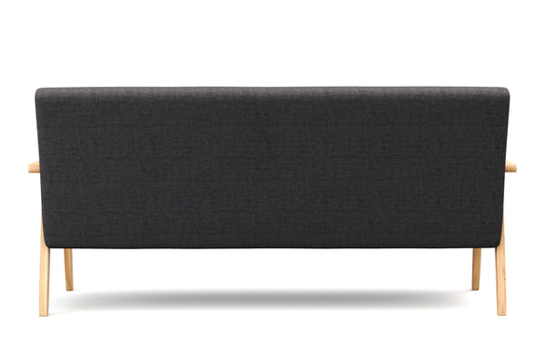 Sofa EDDY 3-Sitzer anthrazit