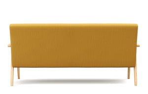 Sofa EDDY 3-Sitzer gelb
