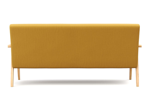Sofa EDDY 3-Sitzer gelb