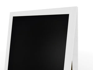 Pannello pubblicitario XL A-board 118x61cm bianco lavagna