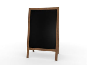 Pannello pubblicitario XL A-board 118x61cm lavagna