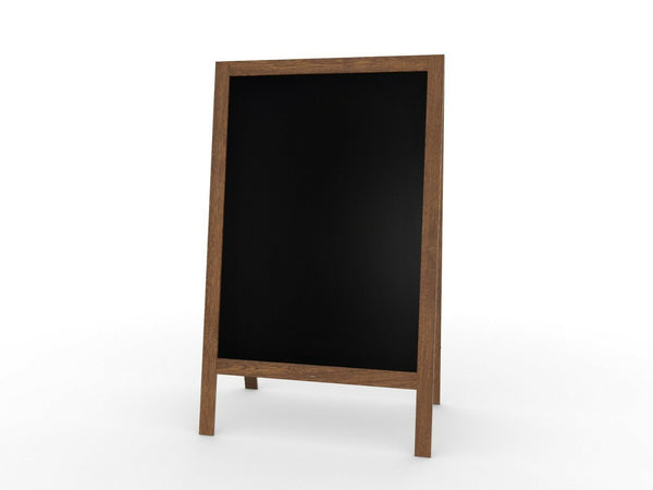 Pannello pubblicitario XL A-board 118x61cm lavagna