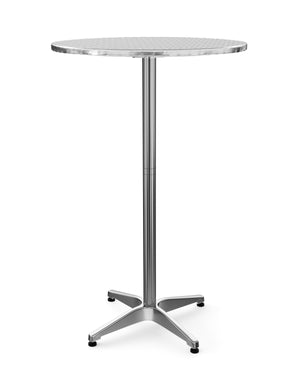 XXL Alu Bistrotisch Stehtisch 70 cm höhenverstellbar