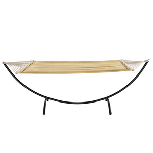 XXL Hängematte Kungälv 150x290 cm mit Gestell Beige