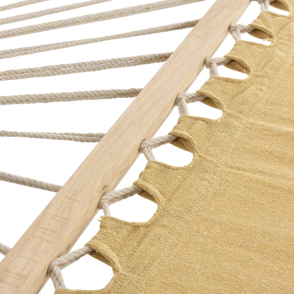 XXL Hängematte Kungälv 150x290 cm mit Gestell Beige