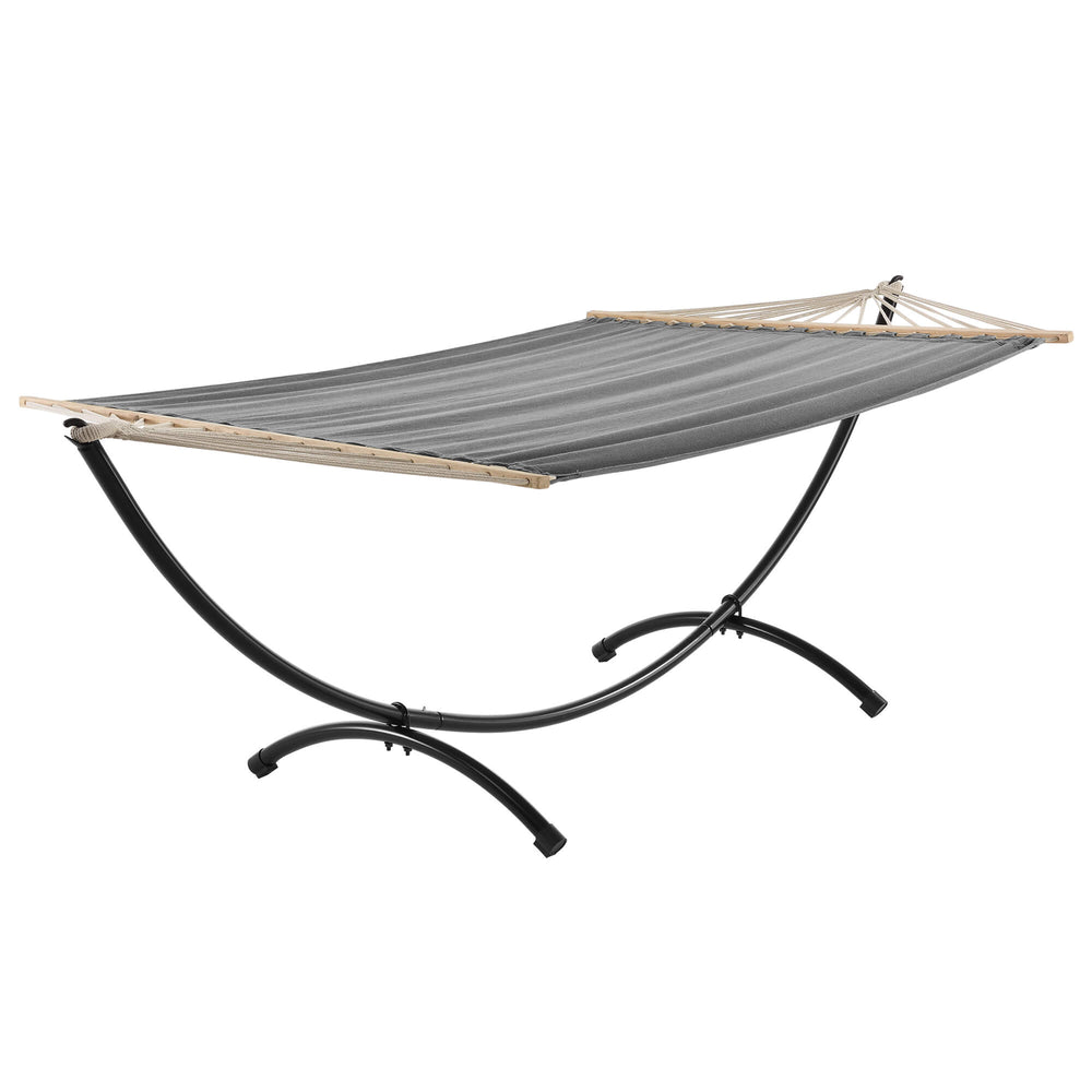 Amaca XXL Kungälv 150x290 cm con telaio grigio 