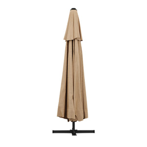 XXL Sonnenschirm 5 m braun