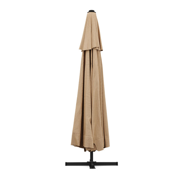 XXL Sonnenschirm 5 m braun