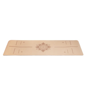 Yoga Set Kork 4-teilig braun/schwarz