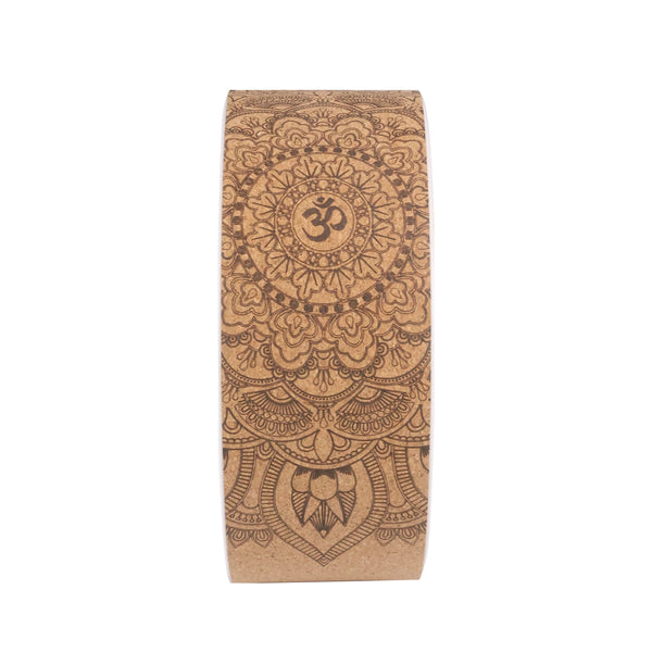 Yoga Wheel Kork weiss