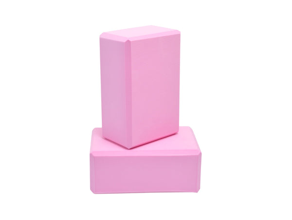 Yoga Block 2er Set pink