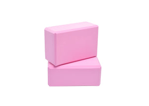 Yoga Block 2er Set pink