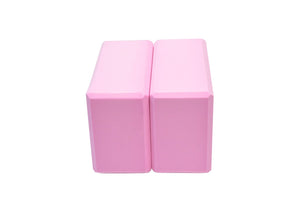 Yoga Block 2er Set pink