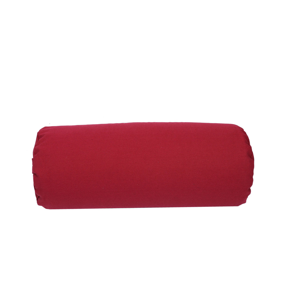 Cuscino yoga 23 x 63 cm bordeaux