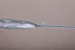 Yogakissen 23 x 63 cm grau