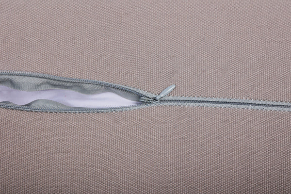 Yogakissen 23 x 63 cm grau