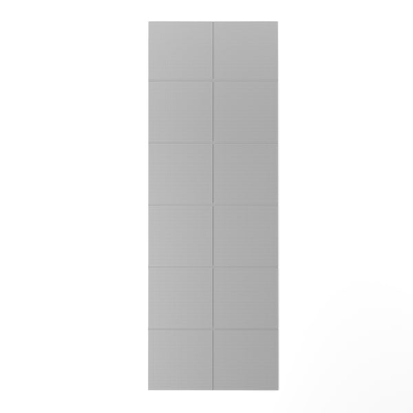 Faltbare Yogamatte grau 173 x 61 x 0.4 cm
