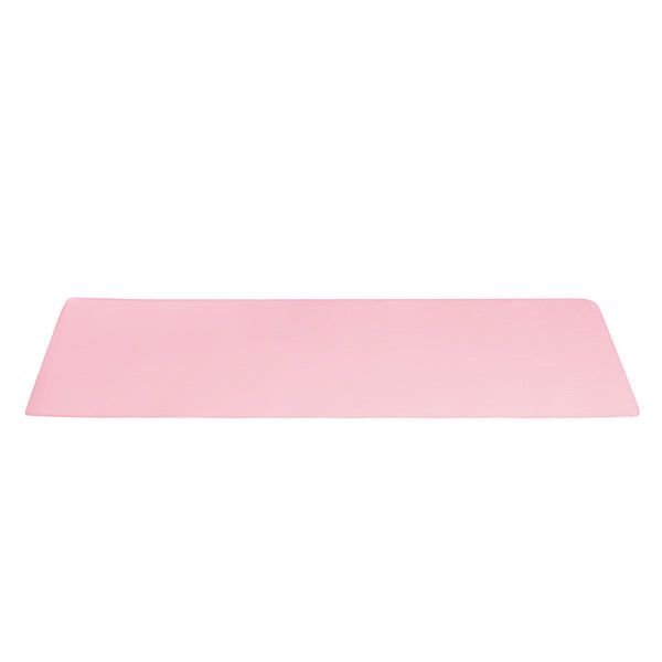 Yogamatte mit Tasche rosa/grau 181 x 61 x 0.6 cm
